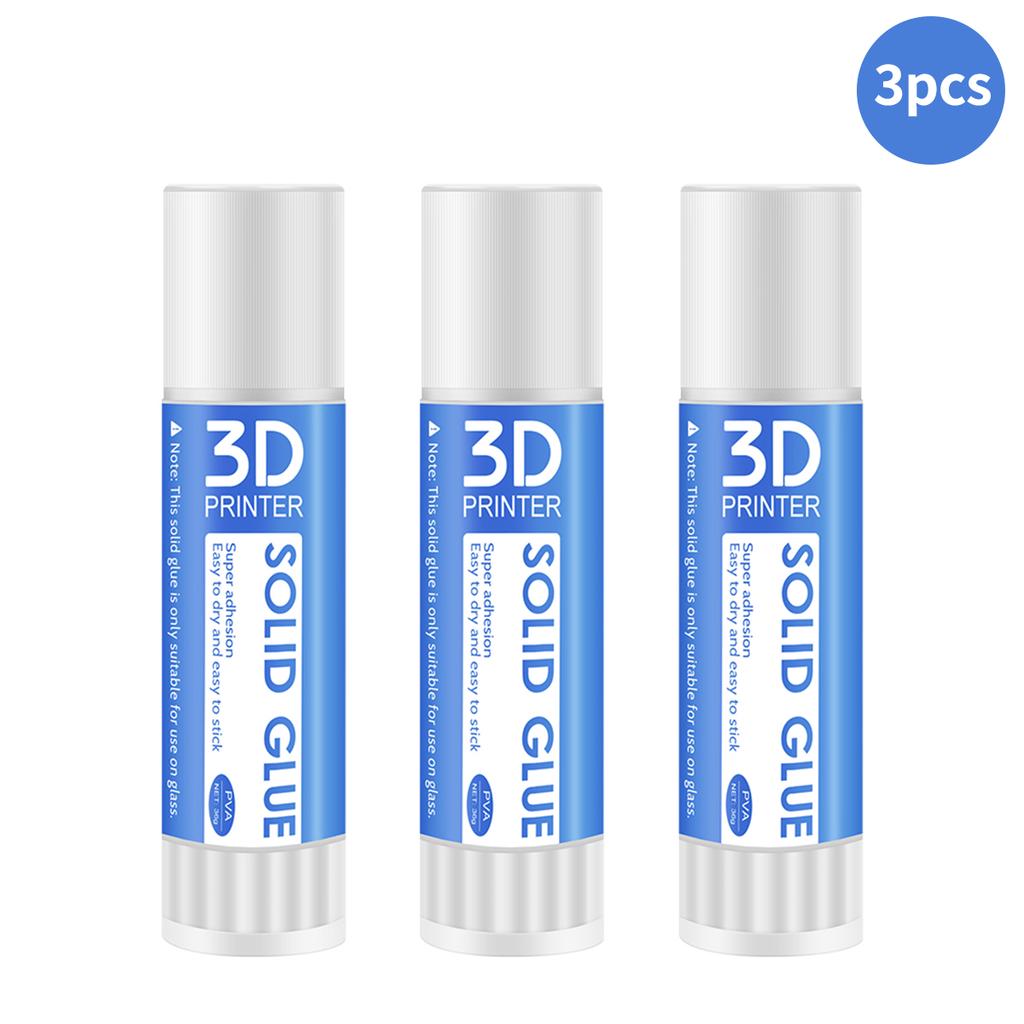 Aibecy 3pcs 3D Printer Solid Glue Stick Anti Edge Warping Adhesive Glue Nontoxic Washable for Hot