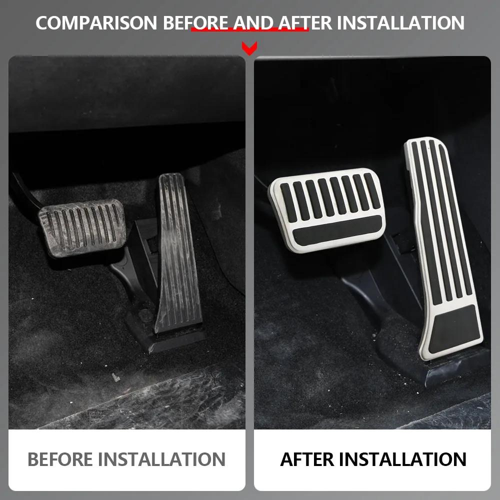 For BYD Seal U Song Plus DM-i EV 2025-2025 Pedals Gas Accelerator Fuel Brake Pedal Cover Pad Non-Slip Foot Pedal Accessories