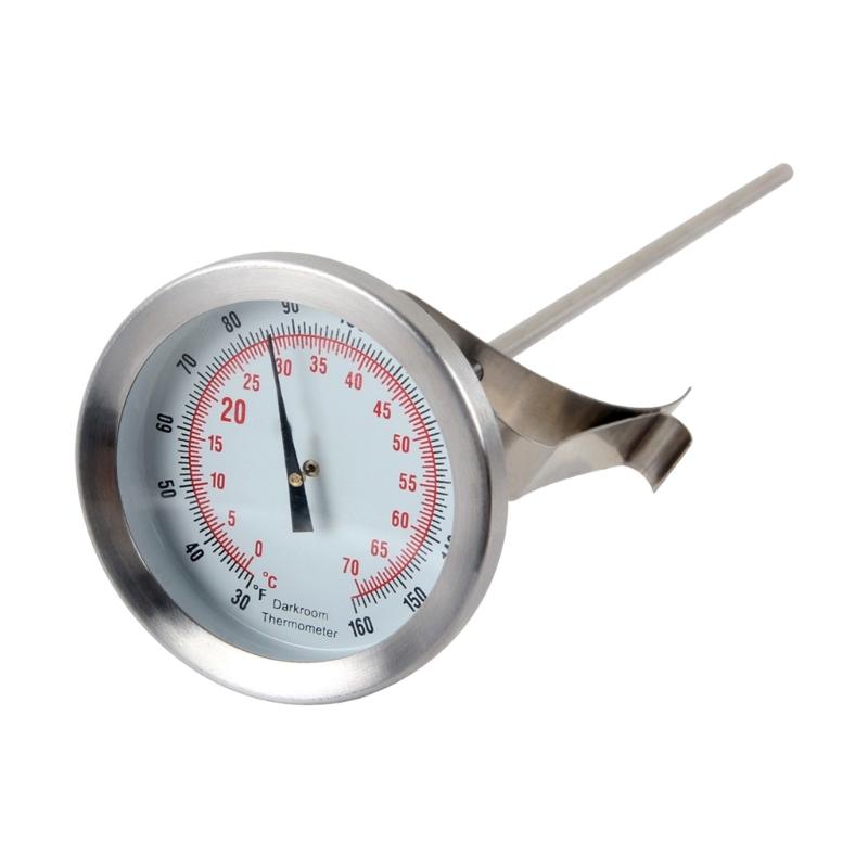Stainless Steel Probes Thermometers Featuring Adjustable Mounting Clip for Chemicals Experiments and Photography 1