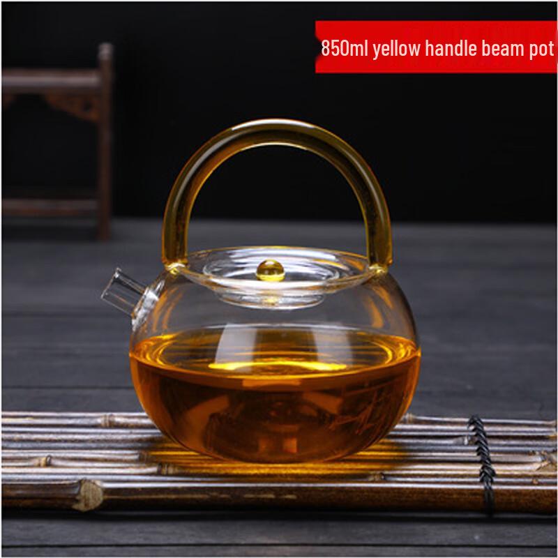 ZISIZ Heat-Resistant Glass Teapot