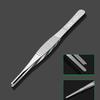 Precision Tweezers Stainless Steel Pointed Tweezers for Craft Electronics Soldering Medical Experimental Jewelry Making