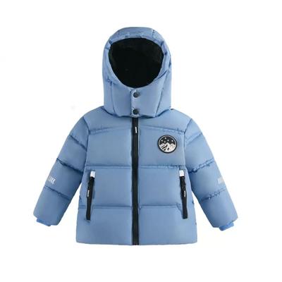 Kinder Baumwolljacke Jungen Neuer Wintermantel Junge Kurz Dick Schwer Kapuzenmäntel