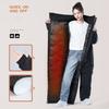 Motorcycle Riding Winter Coldproof Clothing Winter Fashion Waist Designwarm Cotton Jumpsuit Thickened Waterproof Snowmobile Suit