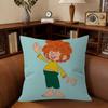 MMeister EEder und Sein PPumuckl  Cushion Cover Polyester Sofa Cushions Decorative Throw Pillows Home Decoration Pillowcover