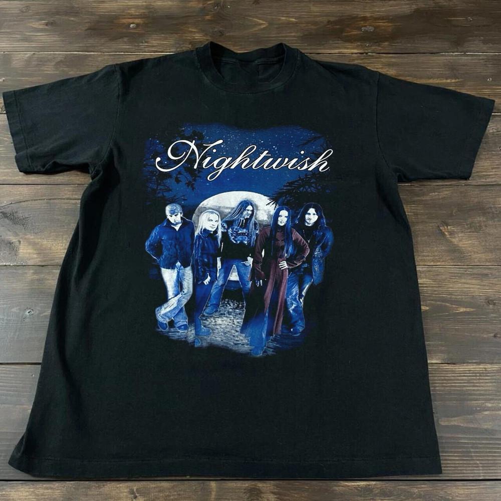 New Popular Nightwish Rock Metal Band Cotton S5XL Shirt BB177 Unisex T-Shirt