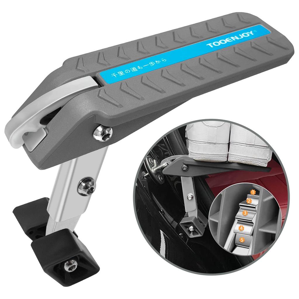 TOOENJOY Car Side Available in 3 Multifunctional Foldable Door Step for Easy Car Wash Suitable for Light Maximum Load Capacity 180kg Step, Colors,