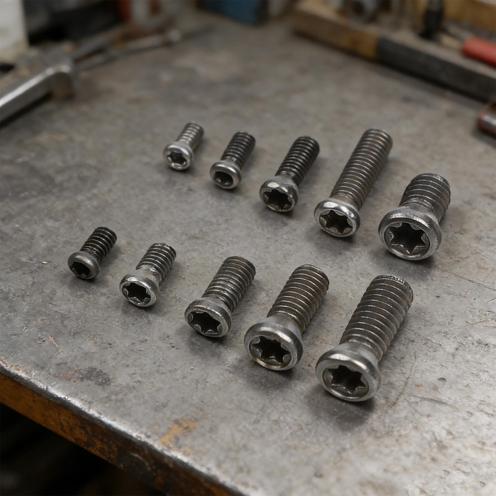 

Anti-vibration Screws CNC Screws Parts Connection Various Thread Types Disassemblable Structure For Carbide Blades China Mainland