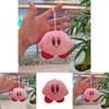 Adorable Cartoon Kirby Keychain Plush Doll Cute Animal Bag Charm Decor 10cm Soft Toy