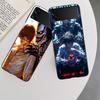 Anime Deth Note Light Yagami Case For Samsung Z Flip 6 5G Galaxy Z Flip 5 4 3 5G Black Hard Cell Phone Cover Luxury PC Shell Coq