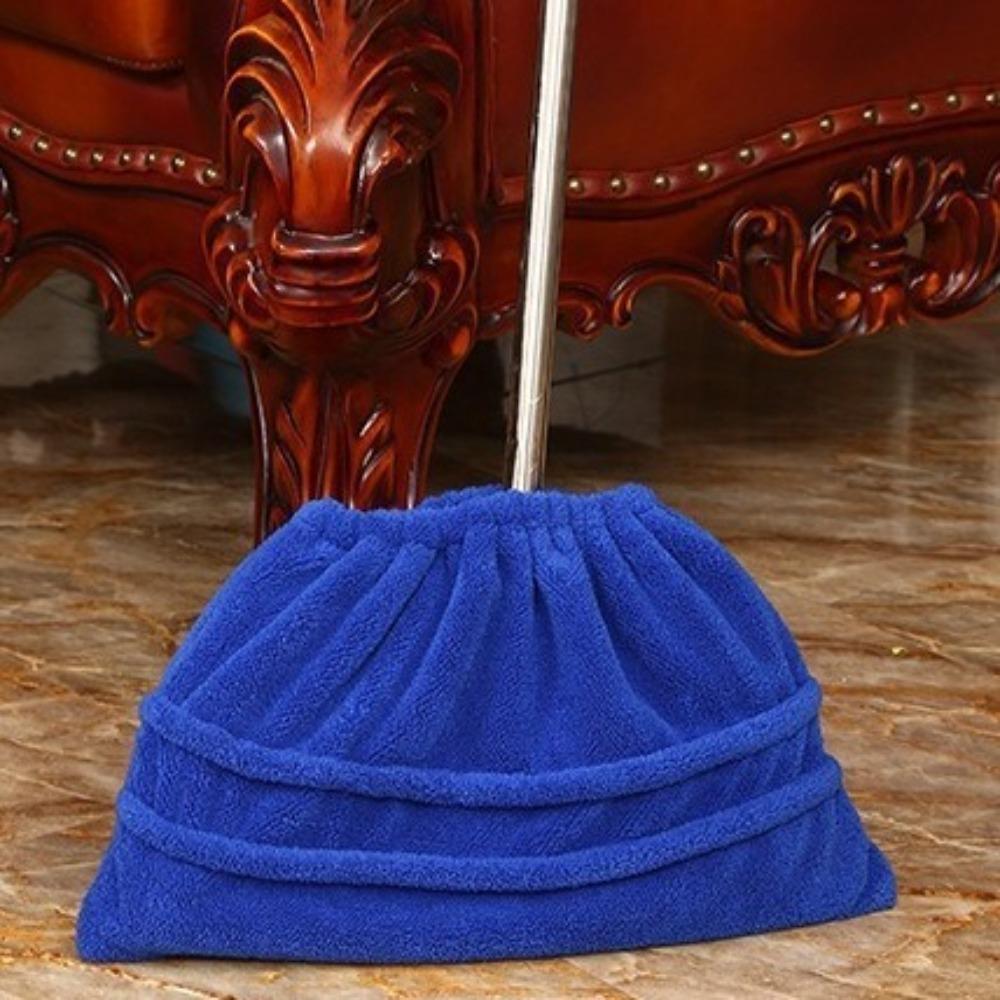 6PCS Coral Velvet Multi Function Broom Cover Eco-Friendly Floor Mop Cover  Bathroom