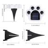 1/4PCS Solar Paw Outdoor Lights, IP65 Waterproof Lawn Lamp, Intelligent Light Control Lighting, for Garden Yard Camping Deco