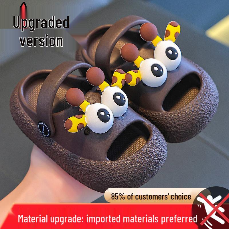 EVA Barn Tecknad Anti-halk Sandaler: Söta, Slitstarka, Mjukbottnade Tofflor för Pojkar och Flickor - Perfekta för Sommar & Inomhusbruk