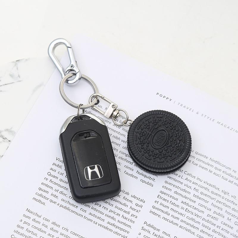 Realistic 11 Oreo Cookie Keychain Cute Sandwich Cookie Pvc Pendant Creative Oreo Model Characters)