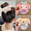 Sanrio Cinnamoroll, Melody & Kuromi Cute Plush Hair Ties for Kids