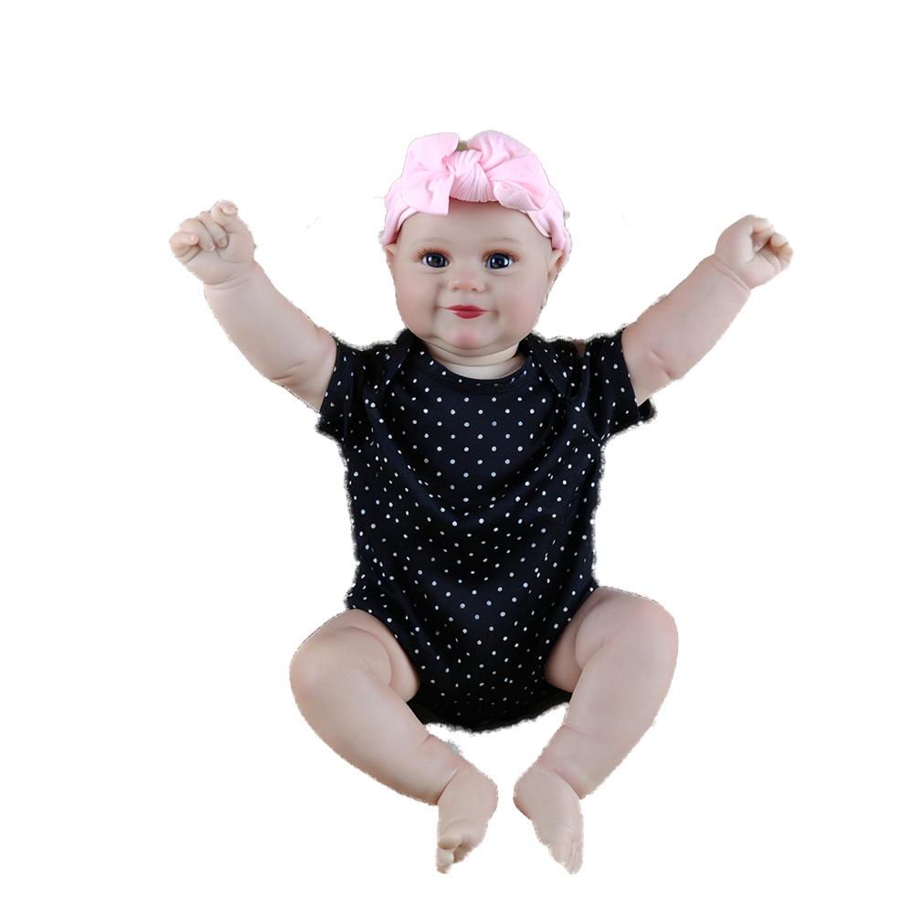 3D Painted Reborn Doll with Visible Blood Vessels - Baby Gift Cloth Body Gel Doll