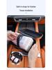 Car-Mounted Armrest Tissue Box - Hanging Design for High-End Car Interiors