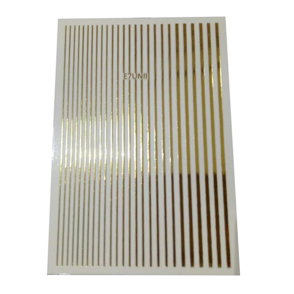 M&B House Sticker Impermeabil 3D pentru Unghii Bandă Striping Linie Decal Adeziv Manichiură Folie DIY