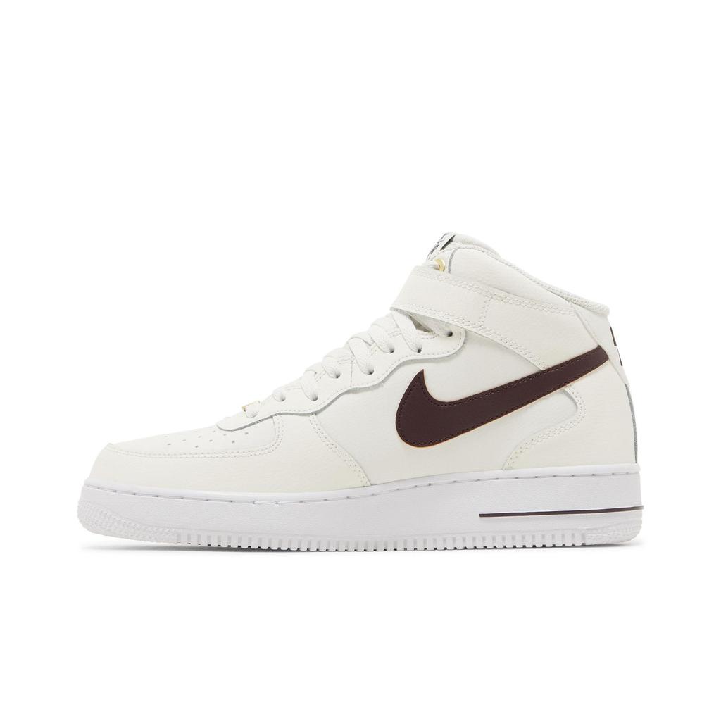 Nike Air Force 1 Mid '07 LV8 '40th Anniversary - Sail Brown Basalt' (Unisex) Sail / Malachite / White / Brown Basalt Skateboard Shoes DR9513 100
