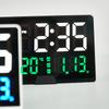 Simple Narrow Frame LED Electronic Clock Photosensitive Bedside Alarm Clock Large Screen Temperature Week Multifunction Clock 6627