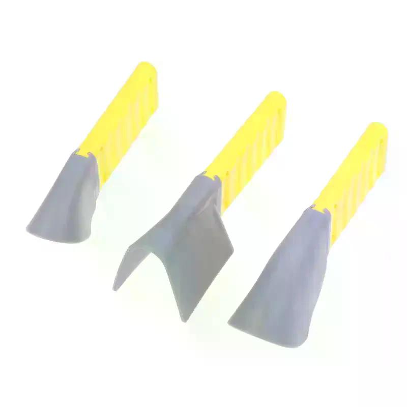 3-Pack TPU Caulk Smoothing Tool Set – Flexible Corner Squeegee for Grout, Sealant & Silicone Finishing | Multi-Angle Scraper for