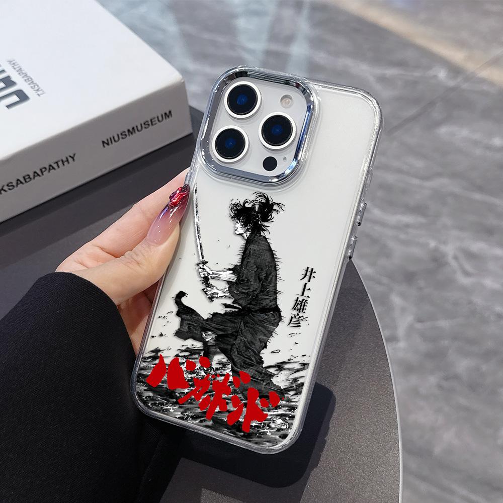Hot New Vagabond Samurai Phone Case For iPhone 17 Air 16 e 15 14 13 12 11 Pro Max Plus SE 2020 2022 Transparent Soft Cover