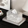 Multifunctional Desktop Tissue Box Organizer