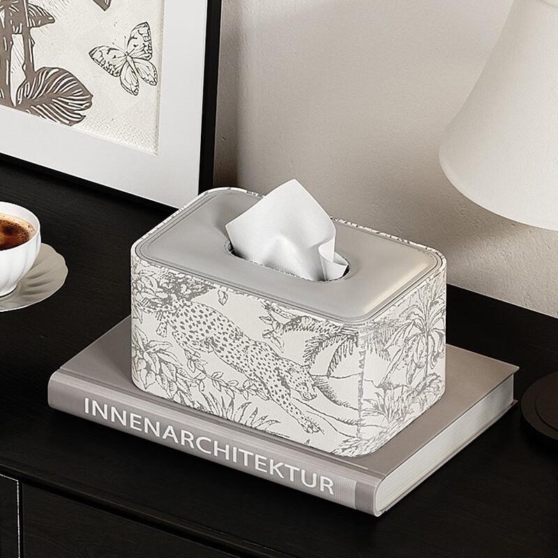 Multifunctional Desktop Tissue Box Organizer