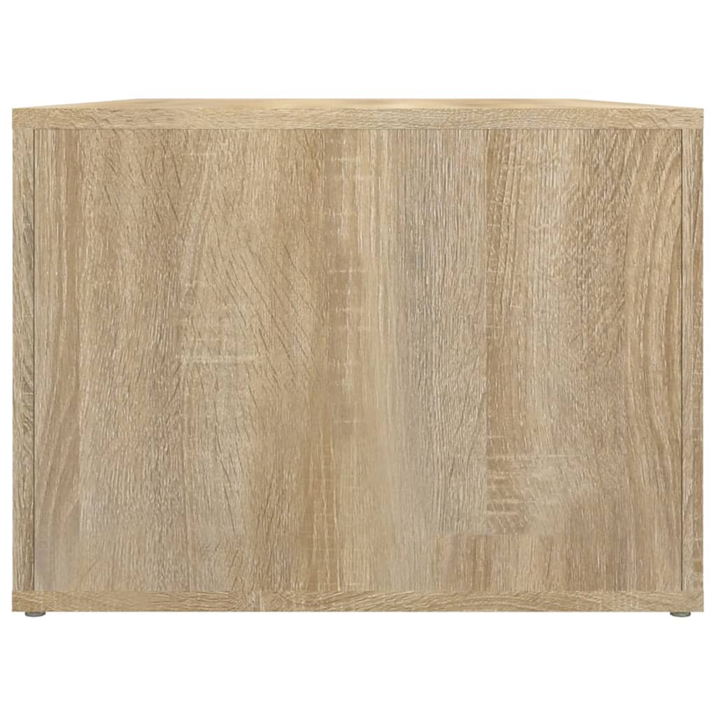 Vidaxl Stolik Kawowy, Dąb Sonoma, 80X50X36 Cm Materiał Drewnopochodny