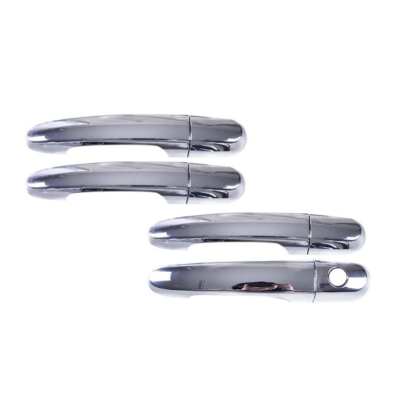 Cars Accessories Door Handle Cover For Kia Sportage 2 KM 2005-2010 Car Decoration Stickers Upgrade Modify A Car