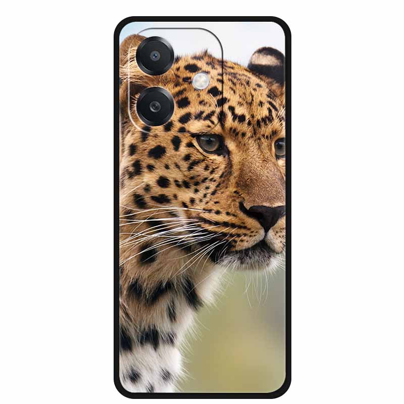 For OPPO A5 5G Case A5 Pro 4G 5G Silicone Wolf Lion TPU Soft Phone Case For OPPO A5 Pro 5G Back Cover Cartoon Shockproof Shell