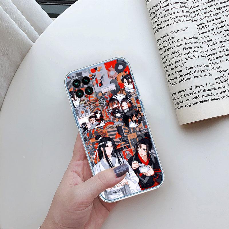 Mo Dao Zu Shi Transparent Phone Case for Motorola Moto Edge 20 30 40 50 S30 Fusion Ultra Pro Neo Lite