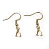 10pcs Earring Hooks Clips with Pinch Clasp for Earrings Stainless Steel Craft DIY Jewelry Making Accessories Findings