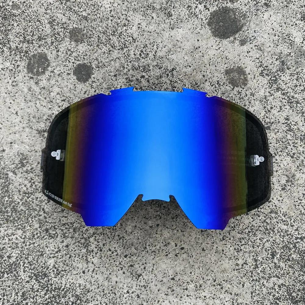 For Velocity 4.5/5.5/6.5 MX Motocross Goggle Lens Anti-Fog Double Layers Motorcycle Sunglasses Replace Lens Accessories