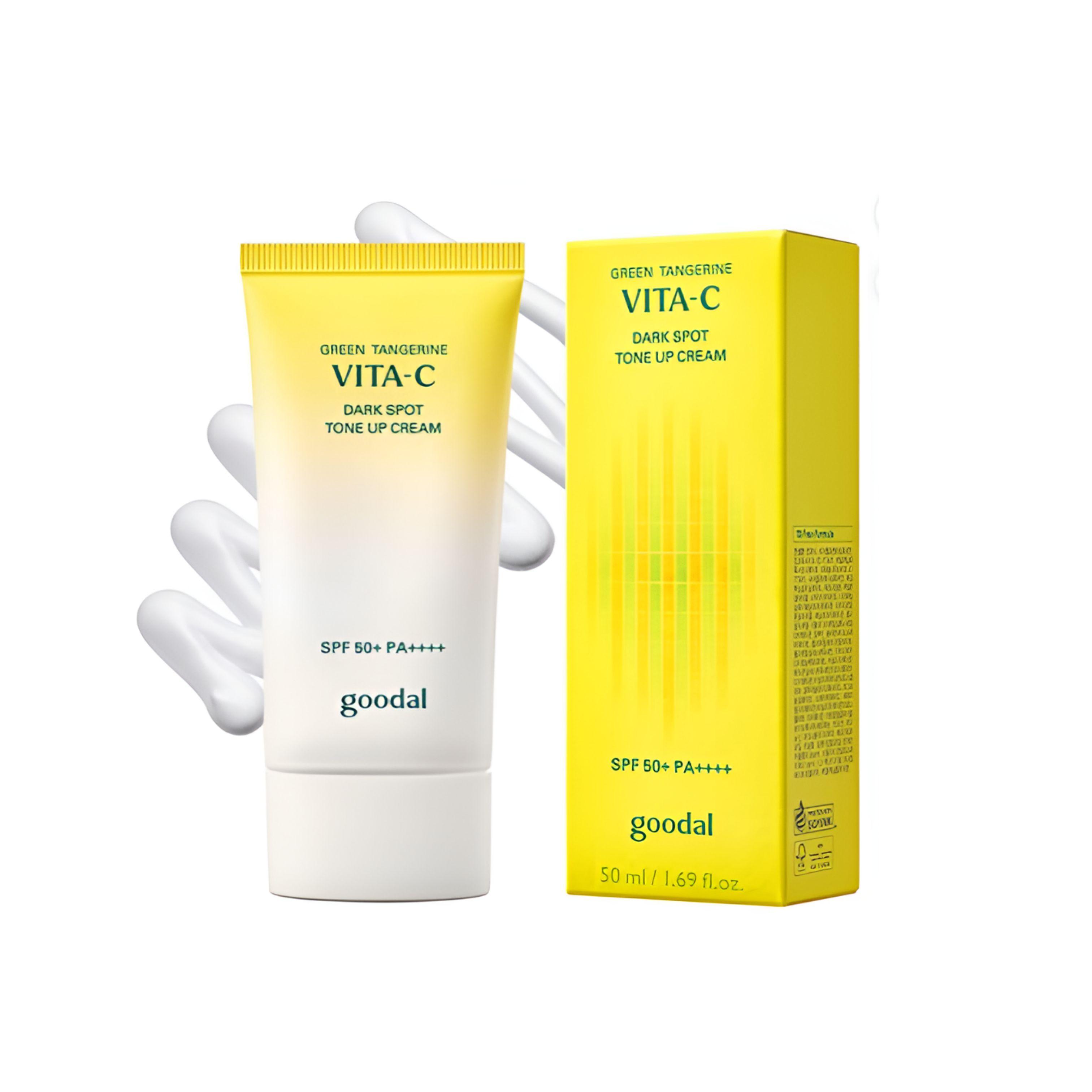 Goodal Green Tangerine Vita C Dark Spot Tone-Up Cream SPF50+ PA++++ (50ml)