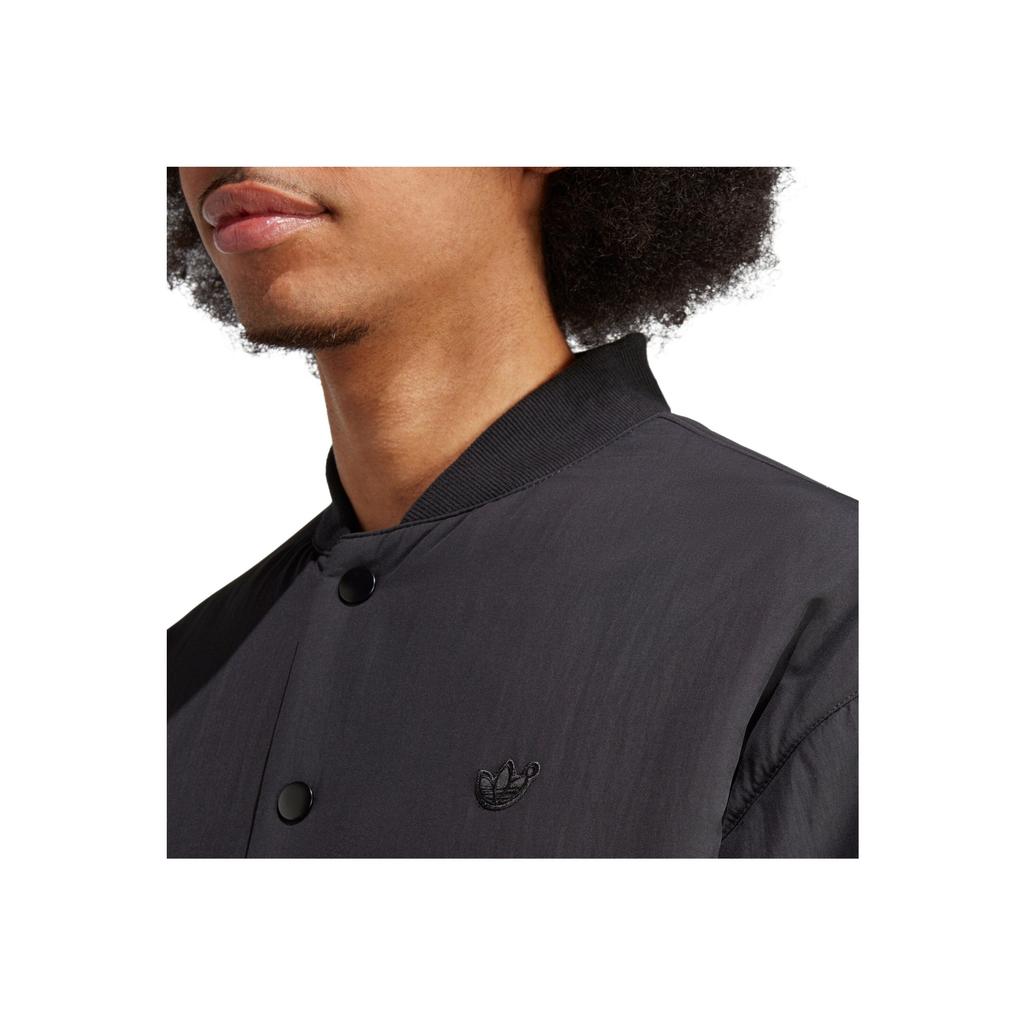 Adidas Originals Trefoil Blue Version Solid Color Track Jacket Men Jackets Black IA2455