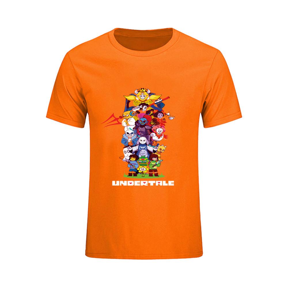 Man S T Shirt Arrival Anime Undertale Family Print T Shirt Men Aesthetic
