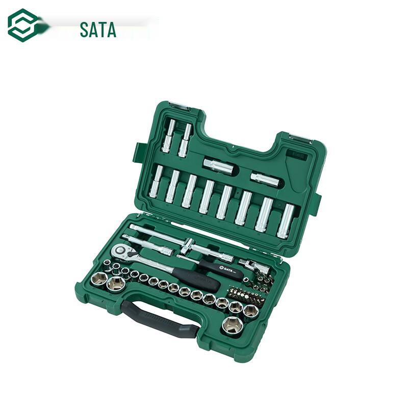 SATA 60-Piece 1/2-Inch Drive Socket Set 1/2 Inch Drive