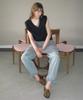 SINOON Sinoon Plain Knit Vest (Navy)