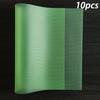 10Pcs EVA Refrigerator Mats Oil Resistant Cuttable Cabinet Drawer Mats Easy Clean Placemats Thermal Insulation Coasters