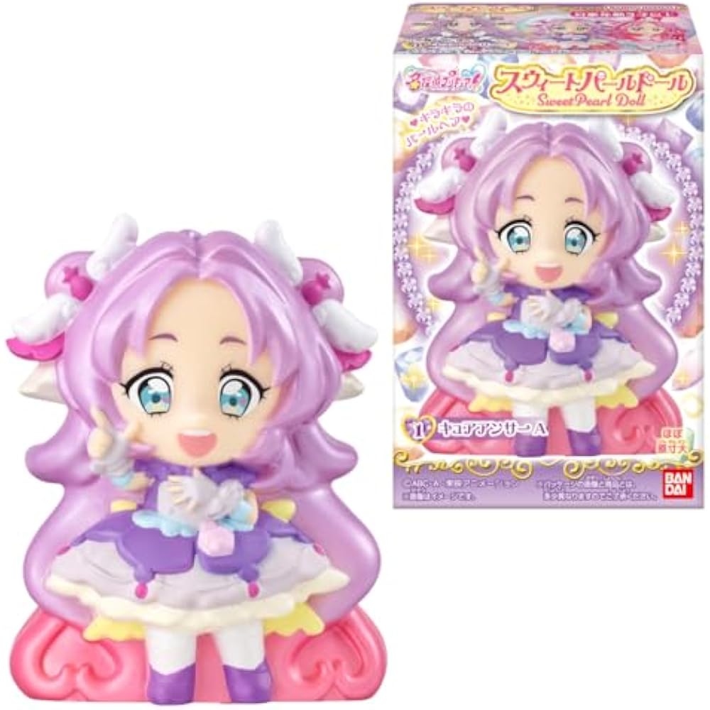 Bandai (BANDAI) Detective Pretty Cure! Sweet Pearl Doll Chewing Gum Food Toy [Box Sale/Set of 10]