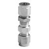 Stainless Steel Compression Fitting Double Ferrule Bulkhead Connector for Reliable Connections In Various Applications