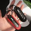 For Dacia Logan Sandero Duster Lodgy Spring Jogger Solenza Renault Dokker Stepway Carbon Fiber Car Keyring Keychain Gift Pendant