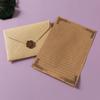 10pcs Window Envelopes for Letters DIY Handmade Gift Packaging Bag Wedding Party Invitation Card Cover Cash Envelope Stationery