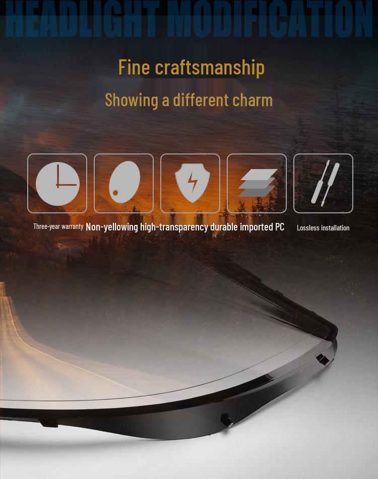 Chevrolet Malibu Headlight Lens Cover 2012-2015 Lamp Shell Replacement