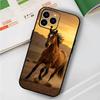 Animal Galloping Horse For IPhone 13,17,11,12,16,14,15,Plus,Pro Max Soft Silicone Black Phone Case