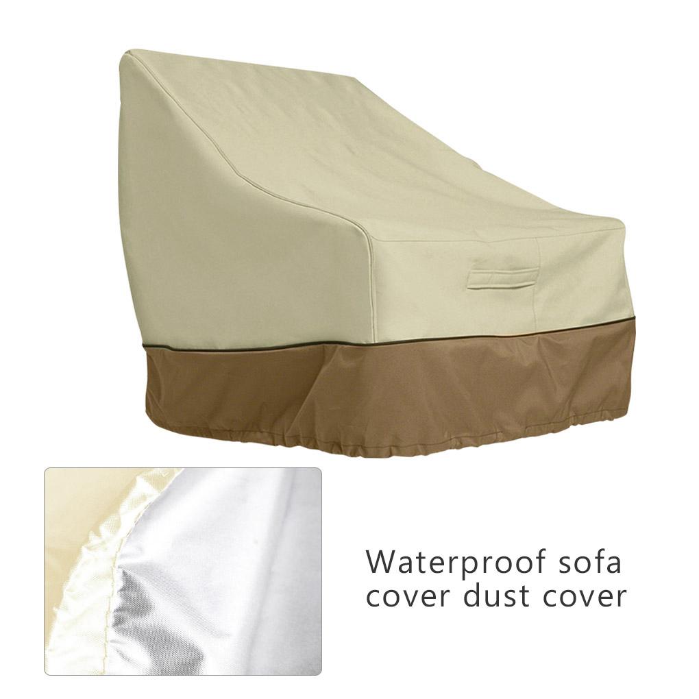 Outdoor Chair Cover Furniture Rattan Dustproof Covers Bench Adjustable Drawstring Protector Organizer Outdoor Patio Accessories