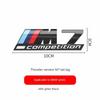 BMW M Series Thunder Edition Car Trunk Badge Emblem Sticker Compatible with 1M 2M 3M 4M 5M 6M 7M 8x1M X2M X3M X4M X5M X6M X7M X5 fsdf08