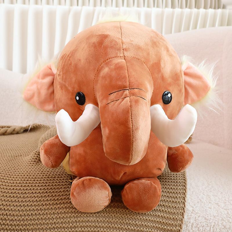 Adorable Long-nosed Elephant And Flamingo Plush Backpack For Kids Outings And Snacks