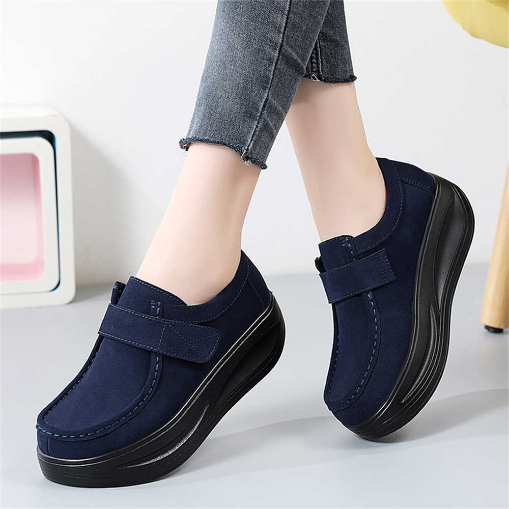 Thick Heel Appearance Increases Womens Loafer Shoes Stiletto Heels Shoes Heels For Woman Sneakers Sport Top Comfort
