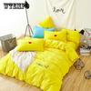 Autumn and Winter Bedding Bedding 1.5 Meters Quilt 4 Sets of Simple Grinding  Four-piece Set